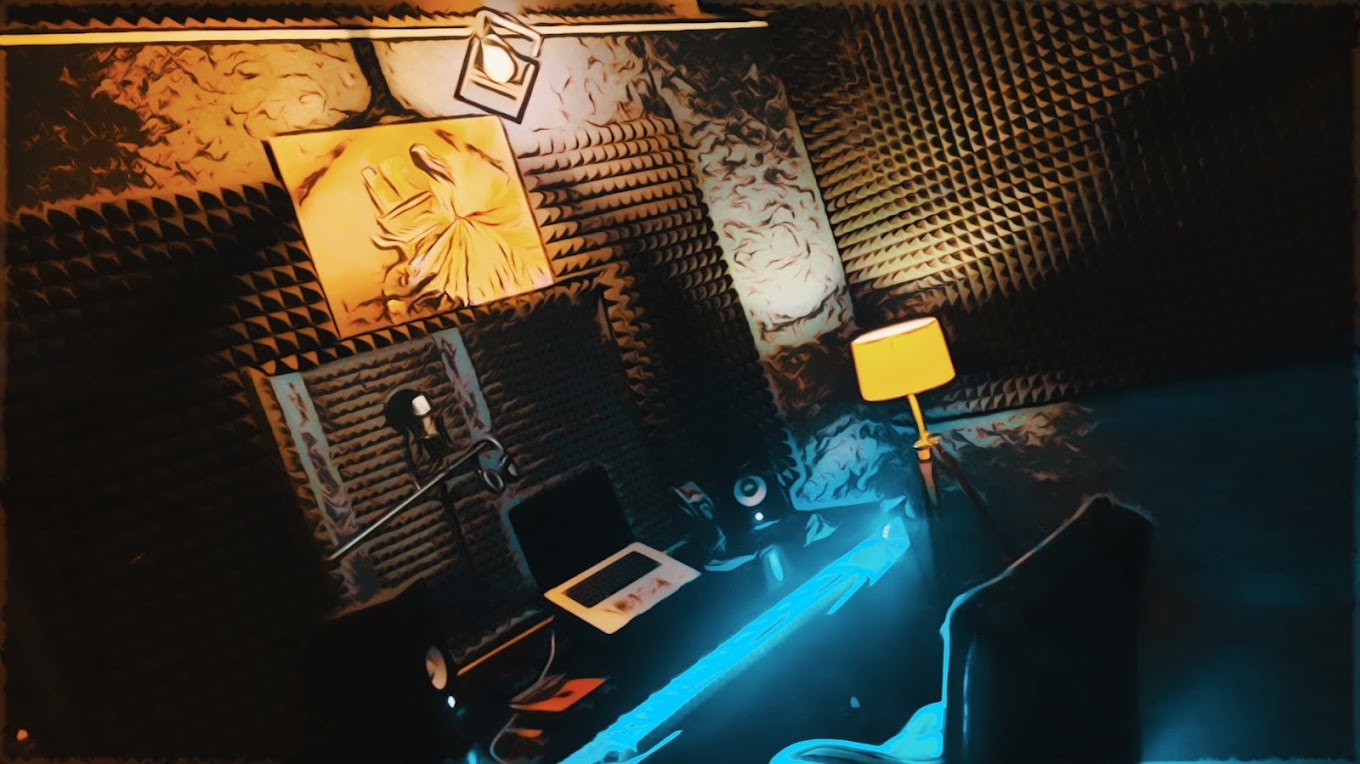 MusikPur studio setup